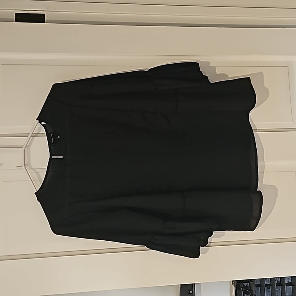 Who What Wear, Black Blouse, Size L